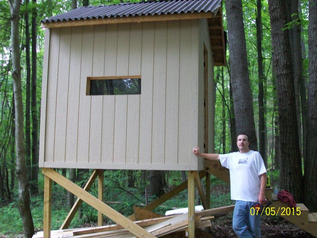 Completed Hunting Shackpic Michigan Sportsman Online Michigan