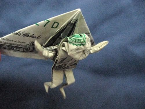 dollar bill origami shirt. Share. Share this post on