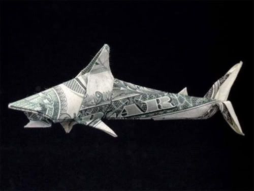 dollar bill artwork. (Googles Dollar Bill Origami