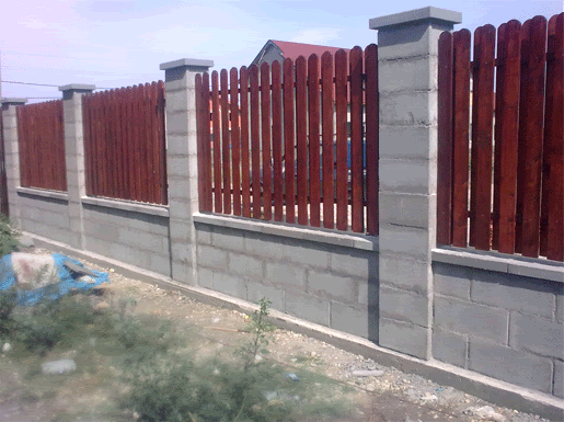 CARSON INSTAL: Gard - combinat fier-lemn