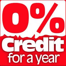 0 percent credit