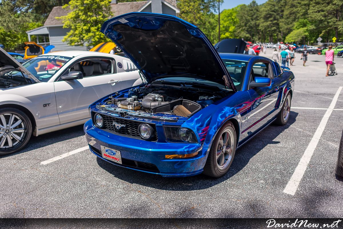 Mustangs at the Mountain - Stone Mountain Park, Georgia - May 3, 2014