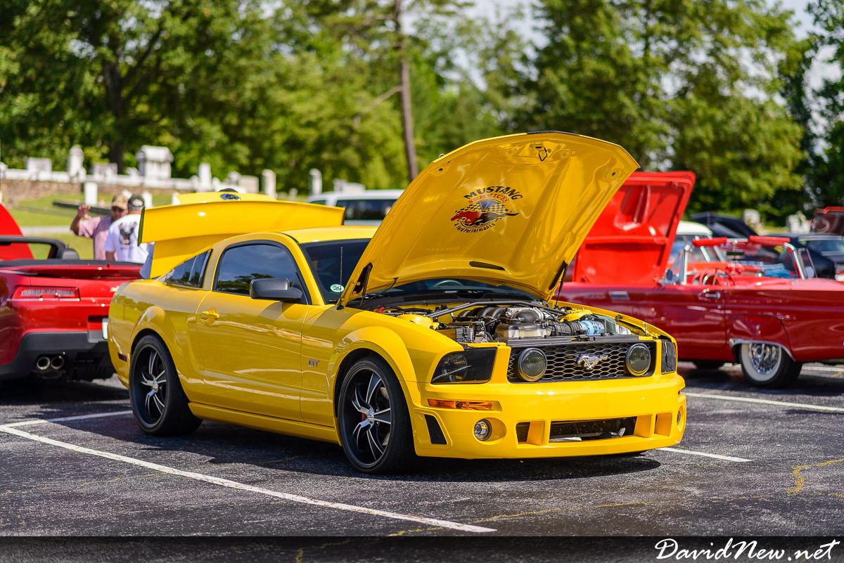 Woodstock Car Club Monthly Saturday Morning Meet at Little River UMC - June 2014