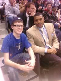 Allan Houston Houston and I