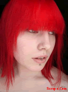 Emo Red Hair Scrap