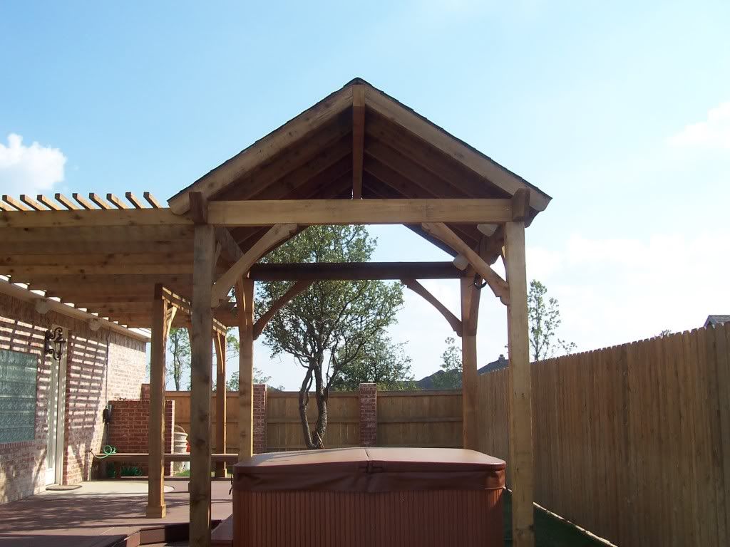 Gable Roof Over Deck