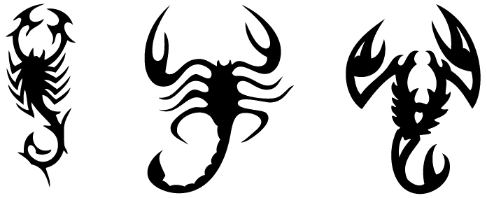 scorpion tattoo pictures. scorpion-tribal-tattoos.gif