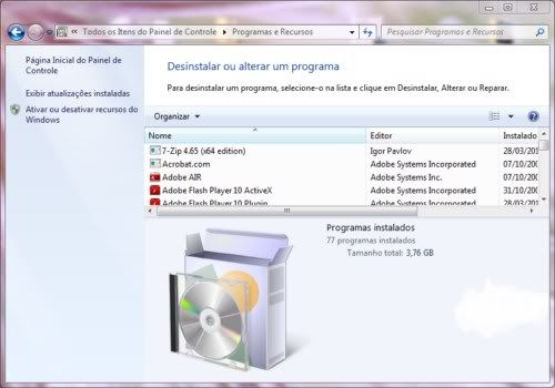 Como desativar o Windows Media Player ou o Internet Explorer