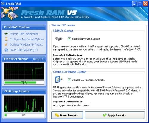 Fresh RAM Fresh RAM