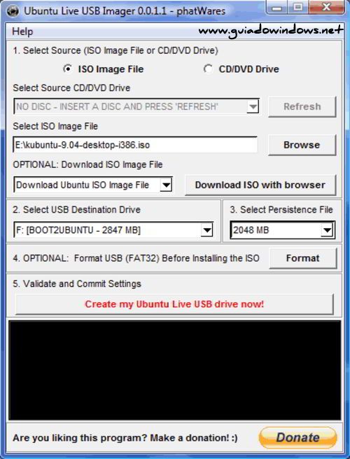 Ubuntu Live USB Imager Ubuntu Live USB Imager