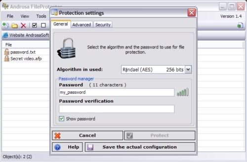 Androsa FileProtector Androsa FileProtector