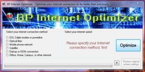 BP Internet Optimizer BP Internet Optimizer
