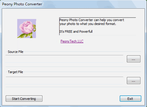 Peony Photo Converter Peony Photo Converter