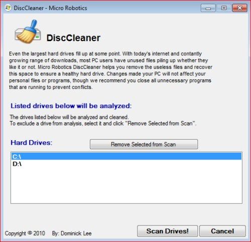 DiscCleaner DiscCleaner