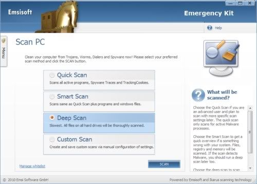 Emsisoft Emergency Kit Emsisoft Emergency Kit