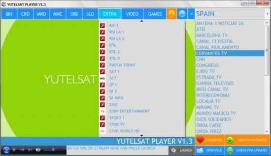 Yutelsat Player Yutelsat Player