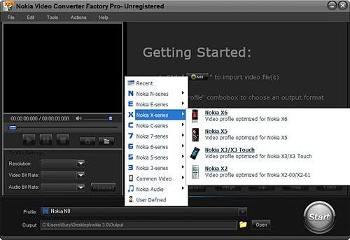 Nokia Video Converter Factory Pro Nokia Video Converter Factory Pro