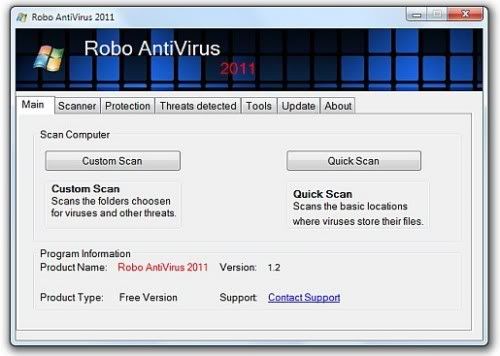 Robo AntiVirus 2011 Robo AntiVirus 2011