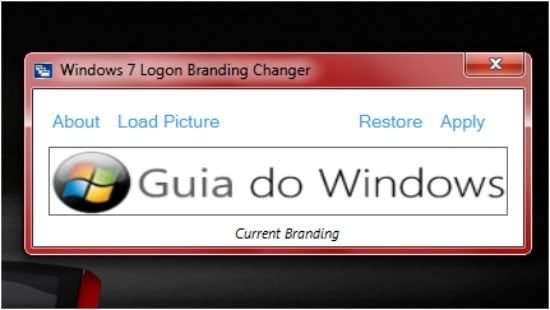 Windows 7 Branding Changer Windows 7 Branding Changer