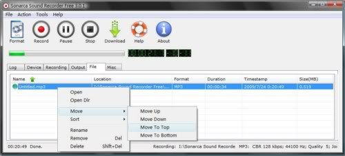 Sonarca Sound Recorder Sonarca Sound Recorder