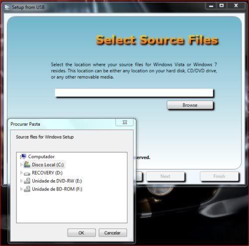 Setup from USB Setup from USB