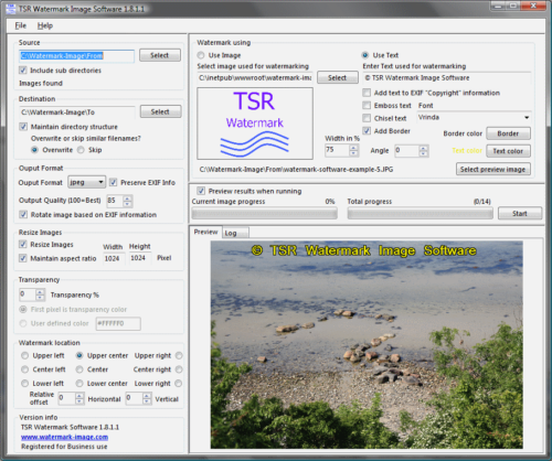 TSR Watermark Image Software TSR Watermark Image Software