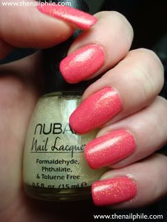 nubar Angelic Glitter Nail Polish