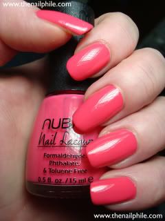 nubar Belize Coral Nail Polish