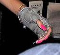 Rihanna's Nails in nubar Nail Polish