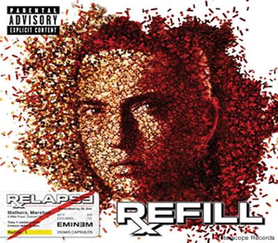 eminem cd cover relapse. Eminem#39;s Relapse: Refill Album