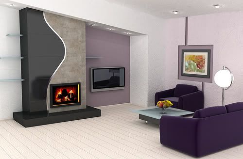 Home Interior Design of Living Room