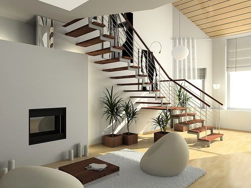 Home furniture-modern comfortable interior-http://farm4.static.flickr.com/3539/3445547743_b94e723f45.jpg?v=0