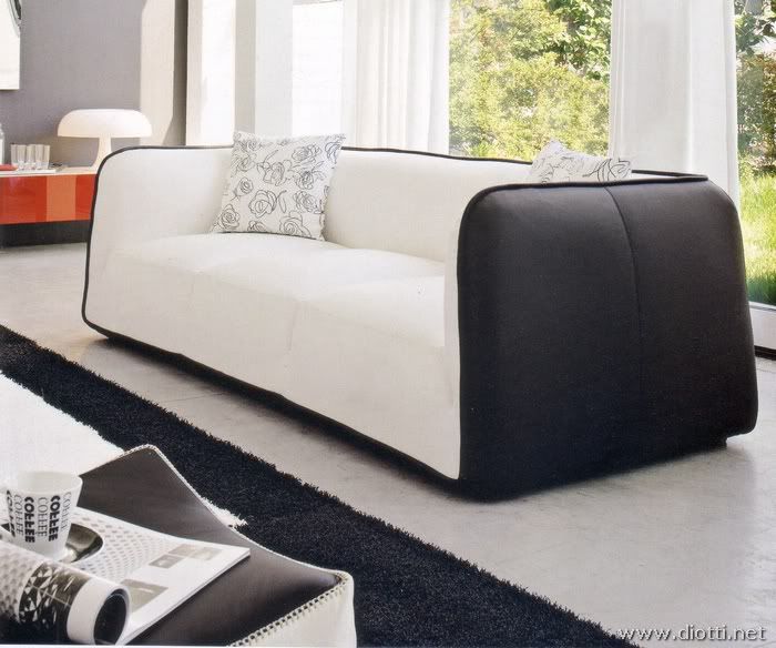 Supersoft sofa by Calligaris