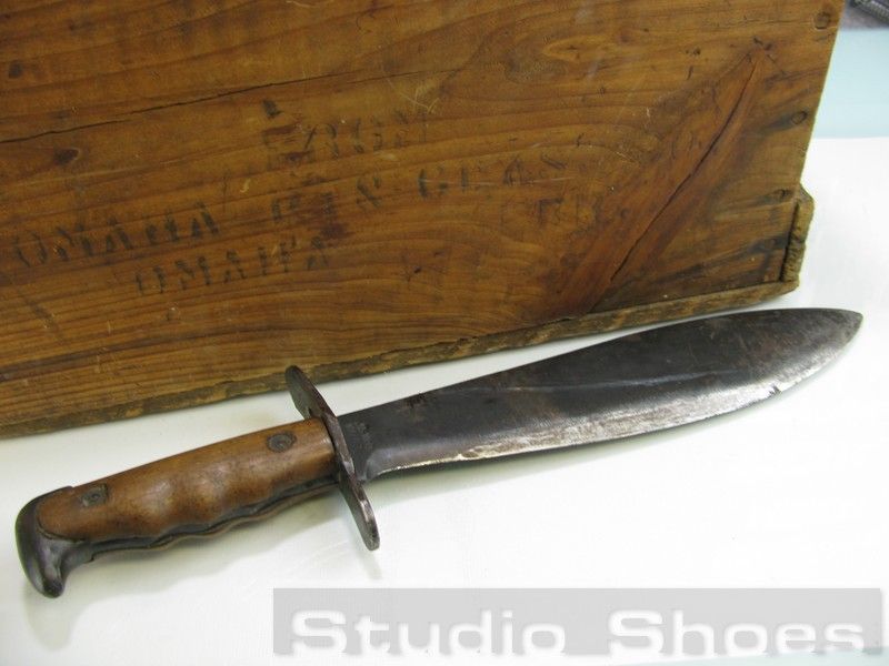 WW1 World War 1 Plumb Bolo US Military Knife 1917 Vtg eBay