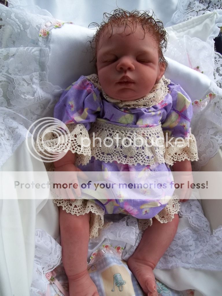 Reborn Baby Doll Biracial Julie Pat Moulton 407 500 Sold Out by SNB