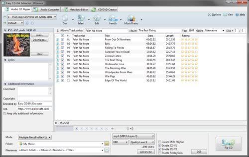 Easy CD-DA Extractor Easy CD-DA Extractor