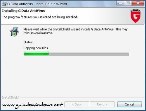 Instalador do GData AntiVirus 2010 Instalador do GData AntiVirus 2010