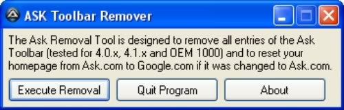 Como remover a barra de ferramentas Ask.com Como remover a barra de ferramentas Ask.com