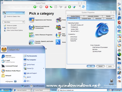 Tema do MAC para Windows XP Tema do MAC para Windows XP