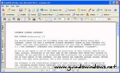 CutePDF Writer CutePDF Writer
