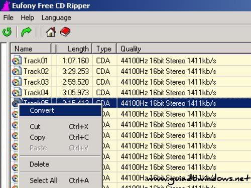 Eufony Free CD Ripper Eufony Free CD Ripper