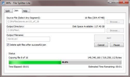 File Splitter File Splitter