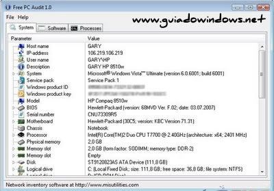 Free PC Audit