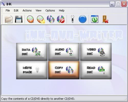 Ink DVD Writer Ink DVD Writer