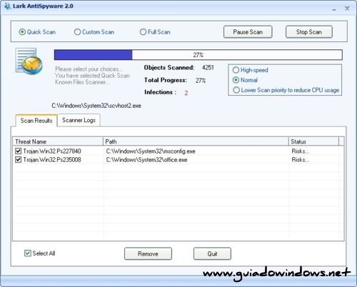Lark AntiSpyware Lark AntiSpyware