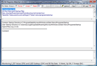 MJ Registry Watcher