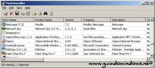 MyUninstaller MyUninstaller