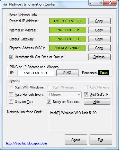 Network Information Center Network Information Center