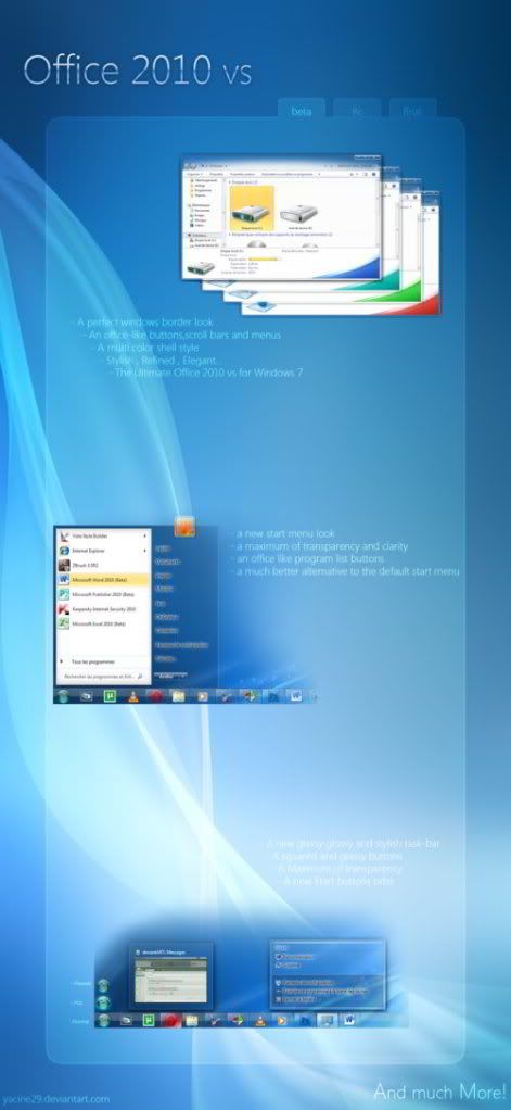 Tema do Office 2010 para o Windows 7 Tema do Office 2010 para o Windows 7