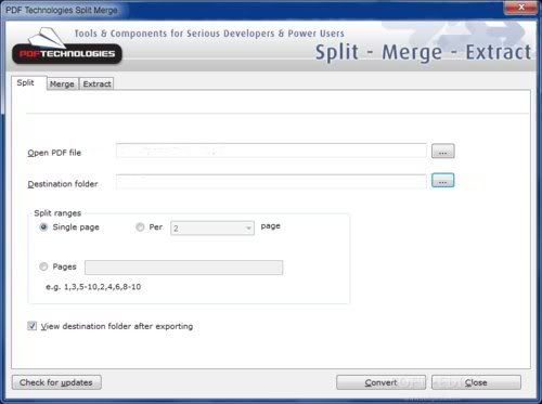 PDF Merge Split Extract PDF Merge Split Extract